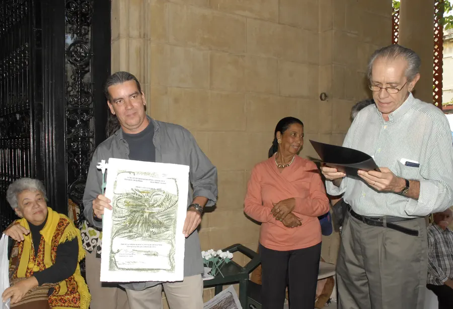 Ceremonia de entrega del Premio La Rosa Blanca